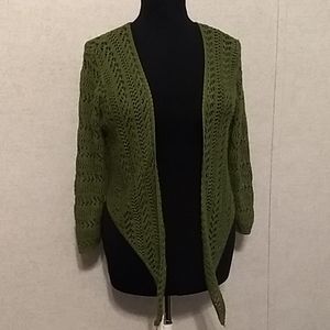Dressbarn Crochet Cardigan